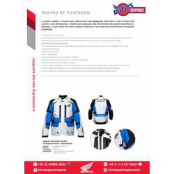 ACJAQ000180P31121I Jaqueta Alpinestars Andes  V3 Drystar Honda ? Impermevel